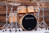 NOBLE & COOLEY ONE OF A KIND HORIZON CONCERT TOM DRUM KIT OWNED BY CHRIS WHITTEN, NATURAL MAPLE