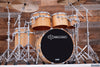 NOBLE & COOLEY ONE OF A KIND HORIZON CONCERT TOM DRUM KIT OWNED BY CHRIS WHITTEN, NATURAL MAPLE