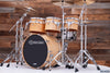 NOBLE & COOLEY ONE OF A KIND HORIZON CONCERT TOM DRUM KIT OWNED BY CHRIS WHITTEN, NATURAL MAPLE