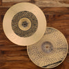 PAISTE 15" SIGNATURE DARK ENERGY HI-HAT CYMBAL PAIR MARK 1 (PRE-LOVED)