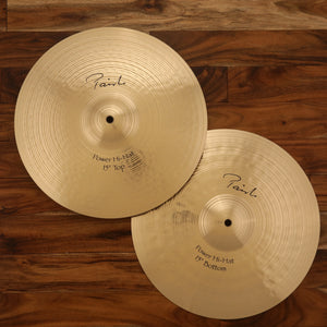 PAISTE 15" SIGNATURE POWER HI-HAT CYMBALS (PAIR)