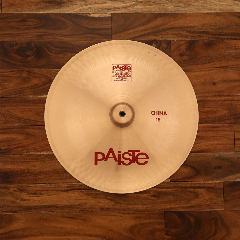 PAISTE 16" 2002 CHINA TYPE CYMBAL