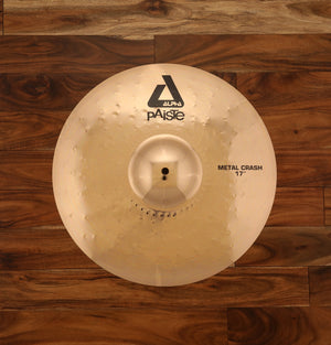 PAISTE 17" ALPHA METAL CRASH CYMBAL (PRE-LOVED)