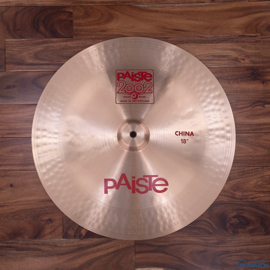 PAISTE 18" 2002 CHINA TYPE CYMBAL (PRE-LOVED)