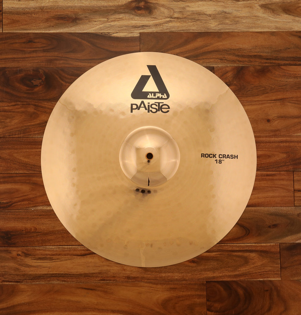 PAISTE 18" ALPHA ROCK CRASH CYMBAL (PRE-LOVED)