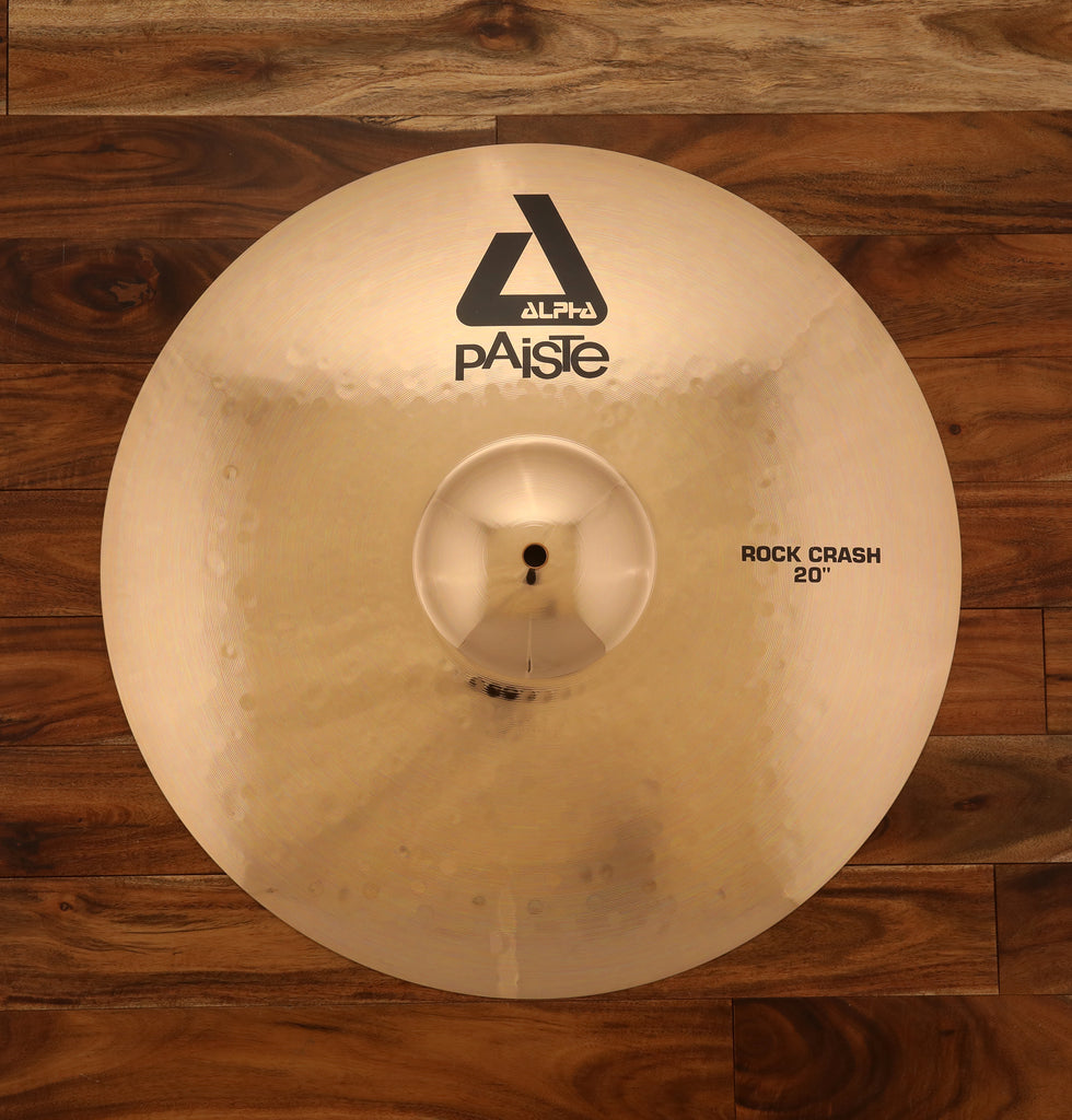 PAISTE 20" ALPHA ROCK CRASH CYMBAL (PRE-LOVED)