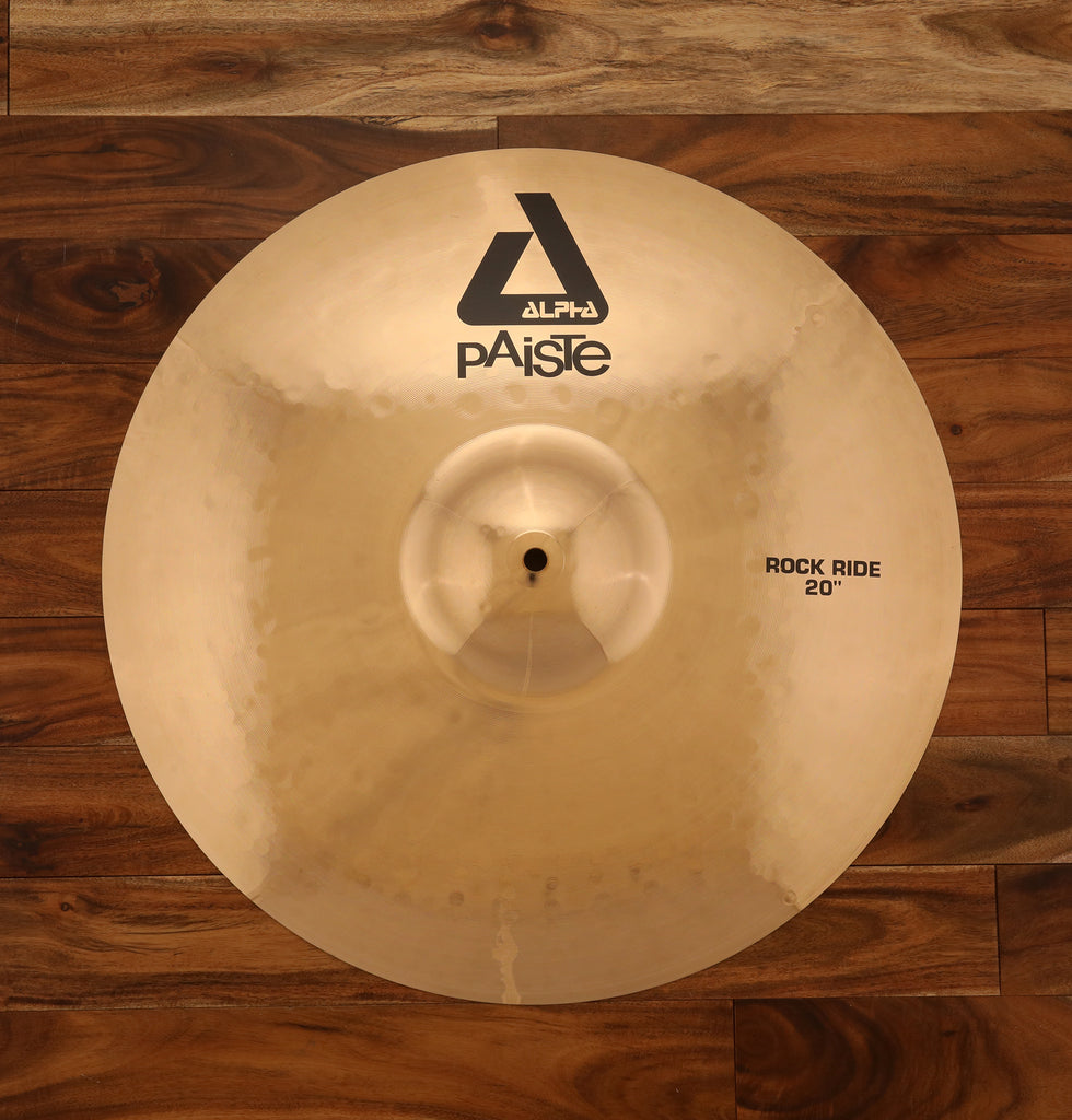 PAISTE 20" ALPHA ROCK RIDE CYMBAL (PRE-LOVED)