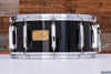 PEARL 14 X 6.5 CUSTOM CLASSIC SOLID SHELL MAPLE SNARE DRUM, MADE IN JAPAN, PIANO BLACK (PRE-LOVED)