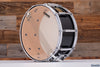 PEARL 14 X 6.5 CUSTOM CLASSIC SOLID SHELL MAPLE SNARE DRUM, MADE IN JAPAN, PIANO BLACK (PRE-LOVED)