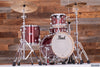 PEARL MIDTOWN 4 PIECE COMPACT DRUM KIT WITH BAGS, BLACK CHERRY GLITTER