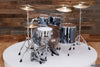 PEARL SESSION STUDIO SELECT 4 PIECE DRUM KIT, BLACK MIRROR CHROME