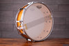 PORK PIE 14 X 5 MAPLE SNARE DRUM, AMBER SPARKLE