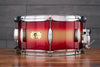 PORK PIE 14 X 6.5 HIP PIG SNARE DRUM, RED GOLD DUCO