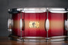 PORK PIE 14 X 6.5 HIP PIG SNARE DRUM, RED GOLD DUCO