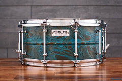 8×14 Patina Brass with Aged Hardware – Pork Pie Percussion