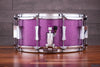 PORK PIE 14 X 6.5 MAPLE SNARE DRUM, PURPLE SPARKLE