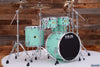 PORK PIE USA CUSTOM 5 PIECE DRUM KIT, SATIN SEAFOAM GREEN