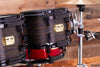 PORK PIE USA CUSTOM 5 PIECE DRUM KIT, WAVY EBONY VENEER