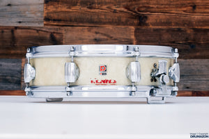 PREMIER 14 X 4 ROYAL ACE BIRCH SNARE DRUM, WHITE MARINE PEARL (PRE-LOVED)