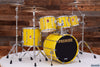 PREMIER RESONATOR 5 PIECE DRUM KIT, DECO YELLOW, (PRE-LOVED)