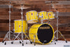 PREMIER RESONATOR 5 PIECE DRUM KIT, DECO YELLOW, (PRE-LOVED)