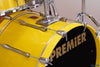 PREMIER RESONATOR 5 PIECE DRUM KIT, DECO YELLOW, (PRE-LOVED)