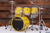 PREMIER RESONATOR 5 PIECE DRUM KIT, DECO YELLOW, (PRE-LOVED)