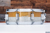 ROGERS 14 X 5 POWERTONE SNARE DRUM, GOLD & SILVER SPARKLE (PRE-LOVED)