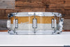 ROGERS 14 X 5 POWERTONE SNARE DRUM, GOLD & SILVER SPARKLE (PRE-LOVED)