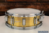 ROGERS 14 X 5 SUPERTEN 7-LINE SNARE DRUM, NATURAL BRASS (PRE-LOVED)