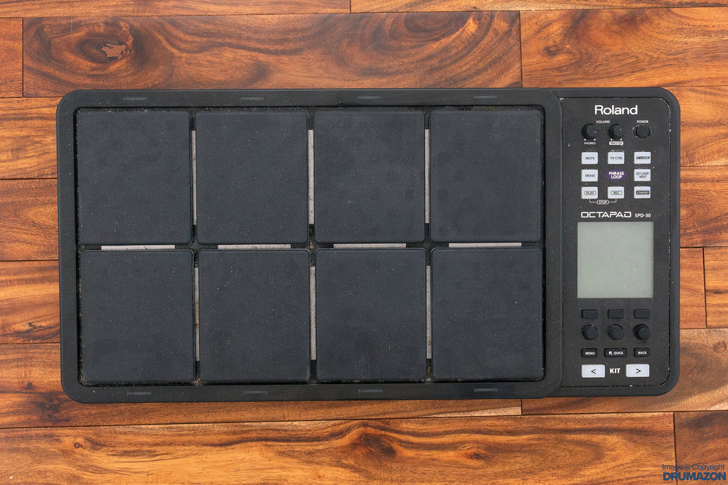 ROLAND OCTAPAD SPD-30BK TOTAL PERCUSSION PAD WITH FLIGHT CASE (PRE-LOVED)