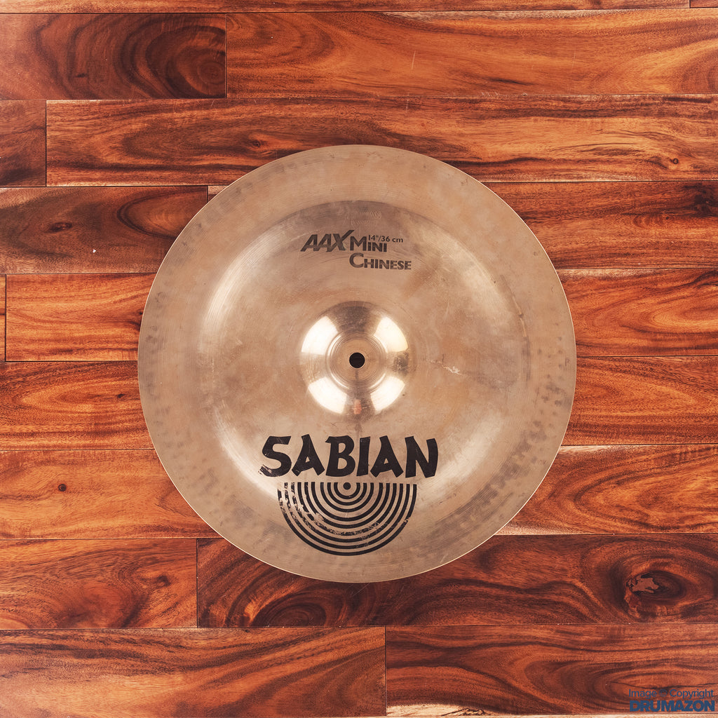 SABIAN 14" AAX MINI CHINESE CYMBAL (PRE-LOVED)