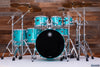 SAKAE OSAKA HERITAGE EVOLVED 6 PIECE MAPLE DRUM KIT, TURQUOISE CHAMPAGNE