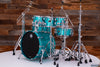 SAKAE OSAKA HERITAGE EVOLVED 6 PIECE MAPLE DRUM KIT, TURQUOISE CHAMPAGNE