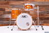 SJC CUSTOM SHOP 3 PIECE DRUM KIT, PADAUK VENEER (PRE-LOVED)