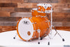 SJC CUSTOM SHOP 3 PIECE DRUM KIT, PADAUK VENEER (PRE-LOVED)