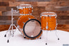 SJC CUSTOM SHOP 3 PIECE DRUM KIT, PADAUK VENEER (PRE-LOVED)