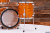 SJC CUSTOM SHOP 3 PIECE DRUM KIT, PADAUK VENEER (PRE-LOVED)