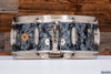 SLINGERLAND 14 X 5.5 RADIO KING SOLID MAPLE SNARE DRUM, BLACK DIAMOND PEARL CIRCA 1940'S