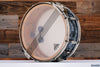 SLINGERLAND 14 X 5.5 RADIO KING SOLID MAPLE SNARE DRUM, BLACK DIAMOND PEARL CIRCA 1940'S