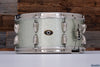 SLINGERLAND 14 X 7 HOLLYWOOD ACE MAHOGANY SNARE DRUM, SILVER SPARKLE (PRE-LOVED)