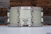 SLINGERLAND 14 X 7 HOLLYWOOD ACE MAHOGANY SNARE DRUM, SILVER SPARKLE (PRE-LOVED)