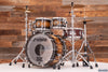 SONOR SQ2 4 PIECE DRUM KIT, BIRCH, CANDY BLACK BURST OVER AFRICAN MARBLE (PRE-LOVED)