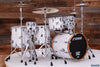 SONOR SQ2 6 PIECE DRUM KIT, MEDIUM BIRCH, WHITE SPARKLE LACQUER (PRE-LOVED)