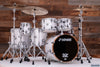 SONOR SQ2 6 PIECE DRUM KIT, MEDIUM BIRCH, WHITE SPARKLE LACQUER (PRE-LOVED)