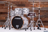 SONOR SQ2 6 PIECE DRUM KIT, MEDIUM BIRCH, WHITE SPARKLE LACQUER (PRE-LOVED)