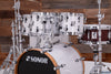 SONOR SQ2 6 PIECE DRUM KIT, MEDIUM BIRCH, WHITE SPARKLE LACQUER (PRE-LOVED)