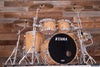 TAMA STARCLASSIC MAPLE EXOTIC 4 PIECE DRUM KIT, FIGURED MAPLE GLOSS (PRE-LOVED)