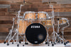 TAMA STARCLASSIC MAPLE EXOTIC 4 PIECE DRUM KIT, FIGURED MAPLE GLOSS (PRE-LOVED)