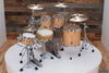 TAMA STARCLASSIC MAPLE EXOTIC 4 PIECE DRUM KIT, FIGURED MAPLE GLOSS (PRE-LOVED)